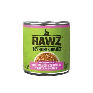 12/10oz Rawz Dog Shred Beef/Salmon/Cocon - Health/First Aid